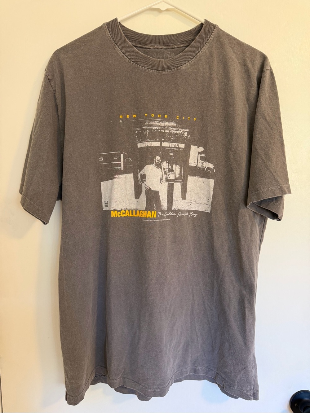 New York City McCallaghan Graphic Tee - Gray